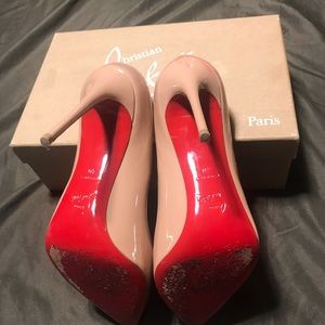 Christian Louboutin red bottoms authentic